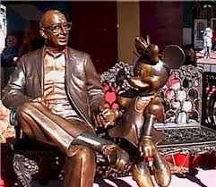 Roy Disney Statue at the Magic