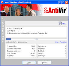 تحميل برنامج الحماية  من الفيروسات Avira Avira-scan-screen