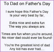 To Dad on Fathers Day