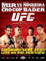 UFC 119 Mir vs Cro Cop will be