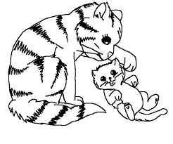 coloring pictures cats
