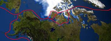 Map of Northwest Passage