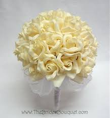 yellow rose wedding bouquet