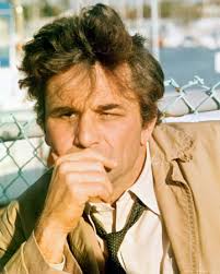 I saw the actor Peter Falk