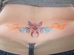 Butterfly Lower Back Tattoos-18
