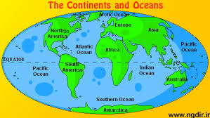 continents images