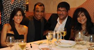 Just Spotted: Singer Jon Secada and musician Nestor Torres dining with celebrity chef Douglas Rodriguez at his De Rodriguez Cuba Restaurant in South Beach.