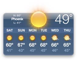 Phoenix weather forecast