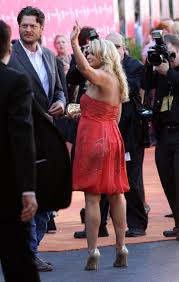 Arriving At ACM Awards In