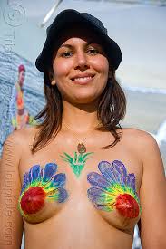 body painting pictures body painting in breast