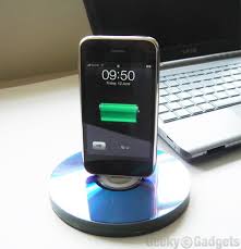 carica iphone con cd