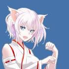 迷子のしろねこ
