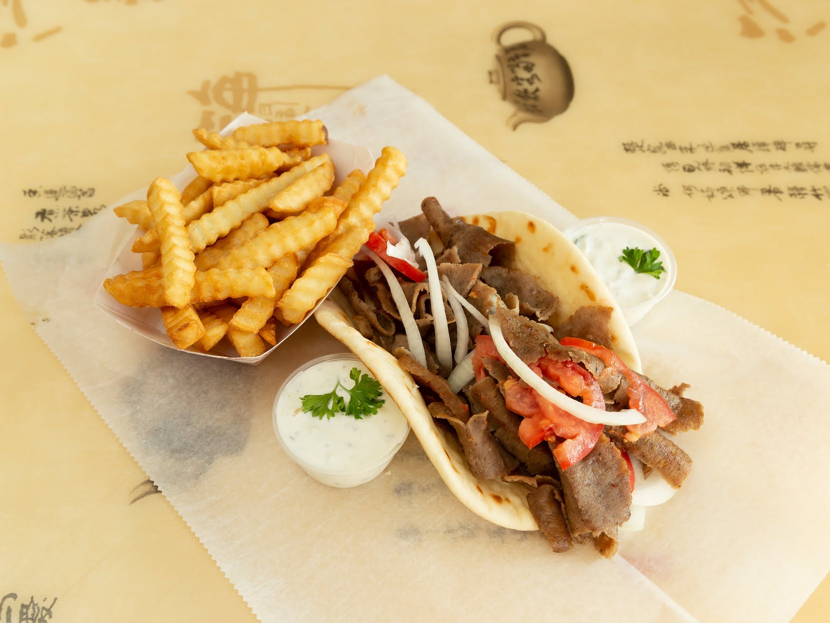 Chicago Style Gyros # 3 by null