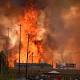 Crews race against time battling enormous Canada wildfire 