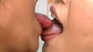Teen tongue kiss jpg x Tongue kiss