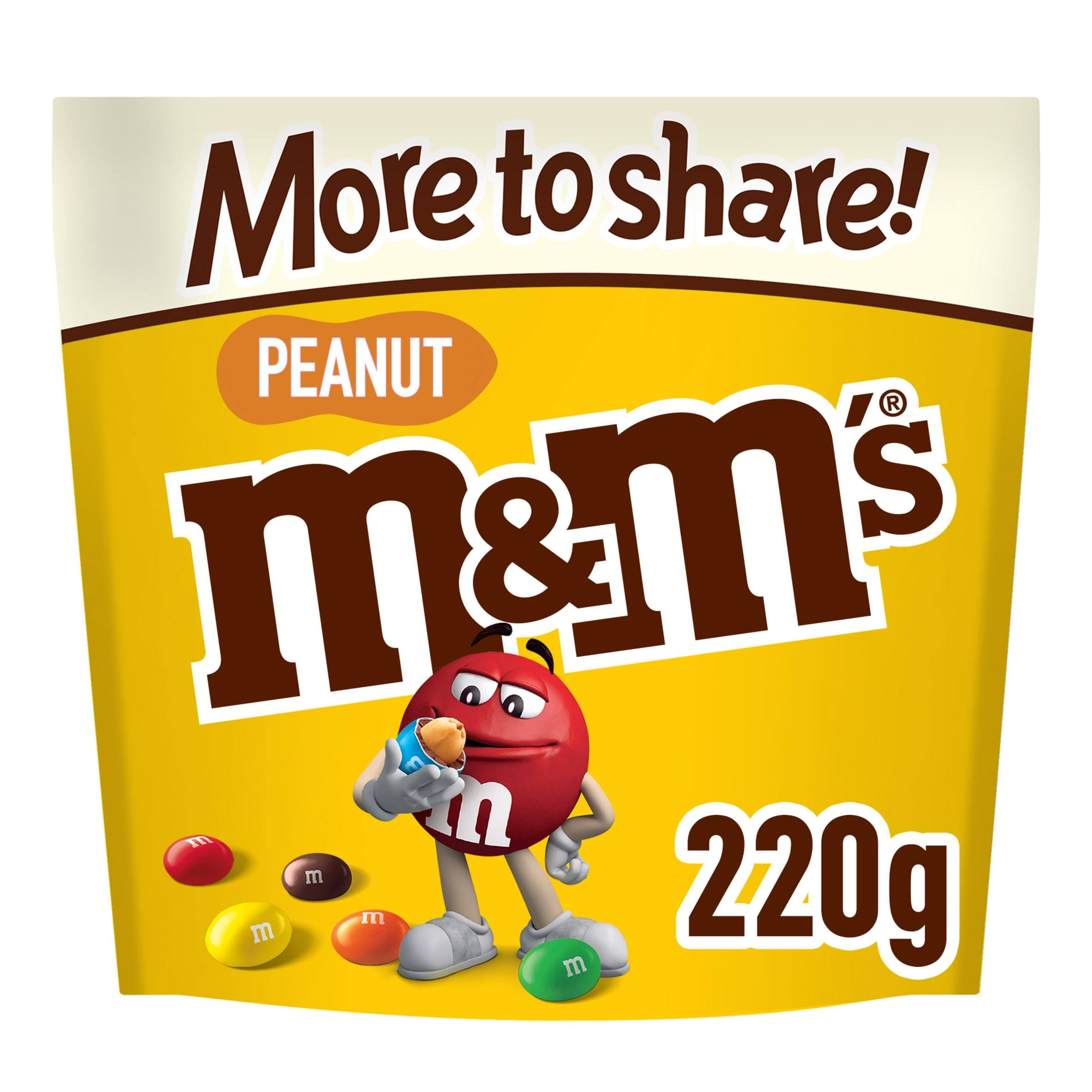 m&m's Crispy Chocolate More to Share Pouch Bag 213g
