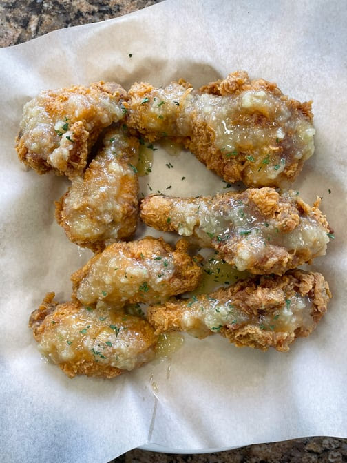 K Banchan x Vons chicken by null