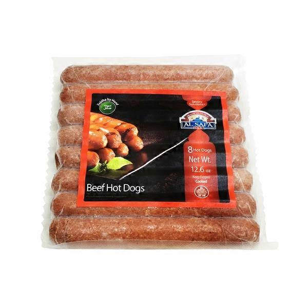 Halal Turkey Hot Dogs  Turkey Hotdogs - Al Safa Halal