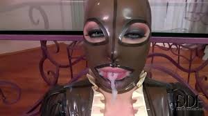 Submissive girl uses her entire body to make you cum on her latex catsuit jpg x Latex cum