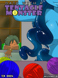 Blue demon girl violated tentacle monster jpg x Tentacle monster