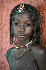africa tribe kids girls|Girl of the Zemba tribe - Stock Image - C054/3950 - Science Photo Library