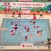 Red Cross pool safety poster