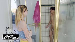 Step sister didn give up the bath but brother found the solution jpg x Brother and step sister in shower