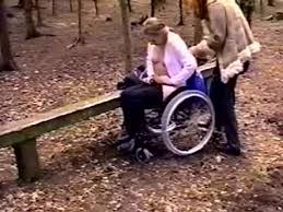 Paraplegic blonde milf is taken to bed for cunnilingus her milf wife jpg x Wheelchair lesbian