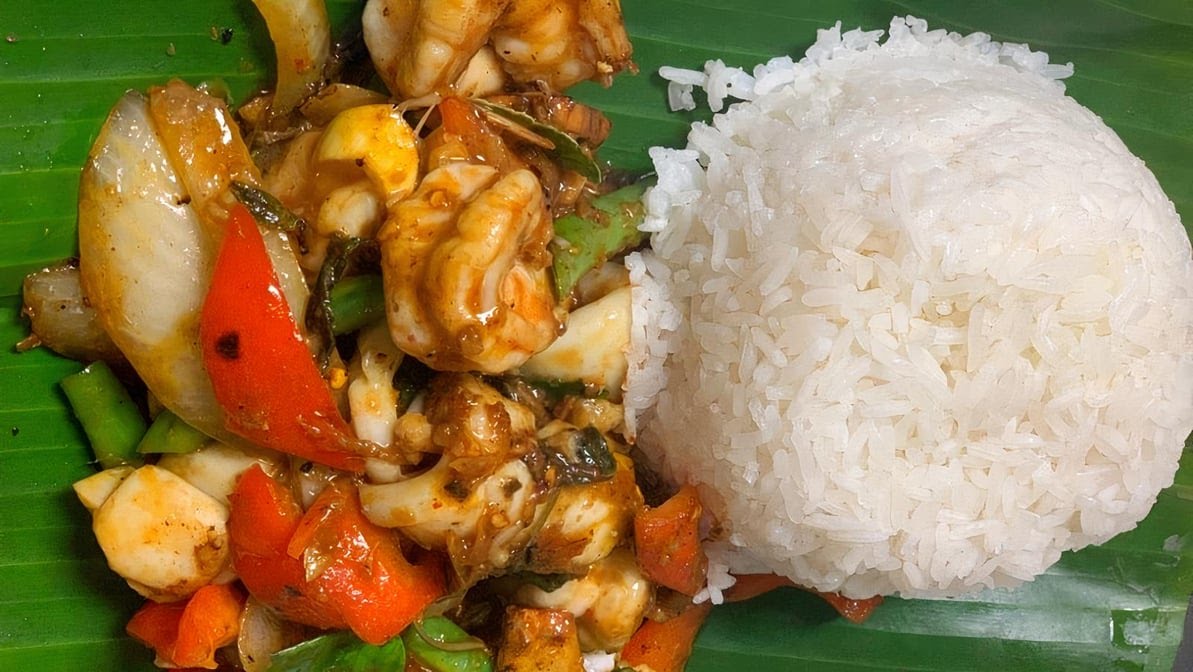 Street Food Thai Market by null