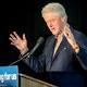 Election 2016: Former president talks of a return to prosperity as the Clintons hit LA 