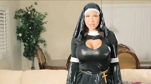 Dominity punished the latex nun jpg x Latex nun