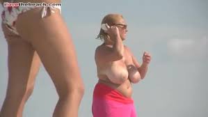 Exotic beauty with big tits on the beach jpg x Big tits on the beach