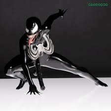 Huge tits female venom cosplayer sucking dildo jpg x Venom cosplay