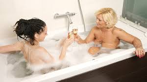 Lesbian milk bath pictures jpg x Lesbian bath