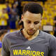 Stephen Curry resumes light shooting on injured right knee 