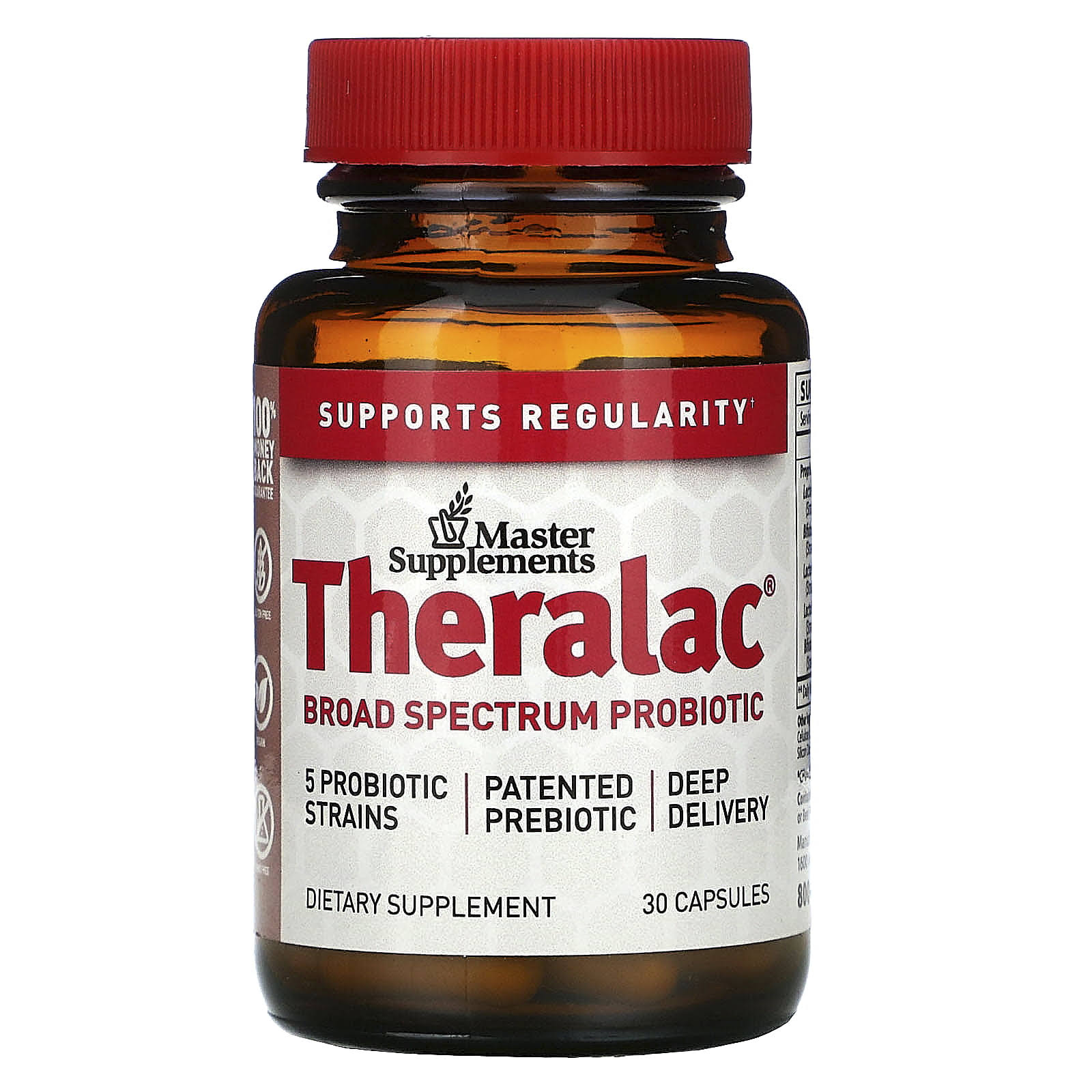 Master Theralac Dietary Supplement - 30 Capsules