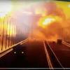 【映像】クリミアとロシア結ぶ橋で爆発､3人死亡 供給路に打撃