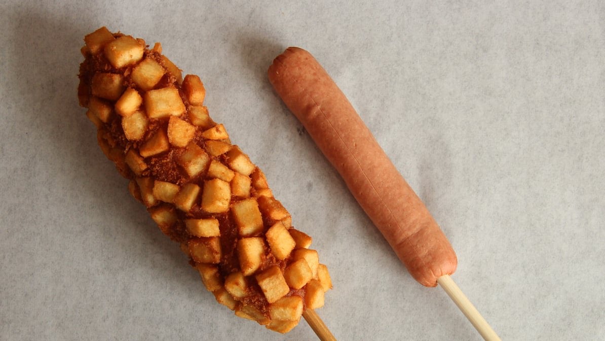 CrunCheese Korean Hot Dog by null
