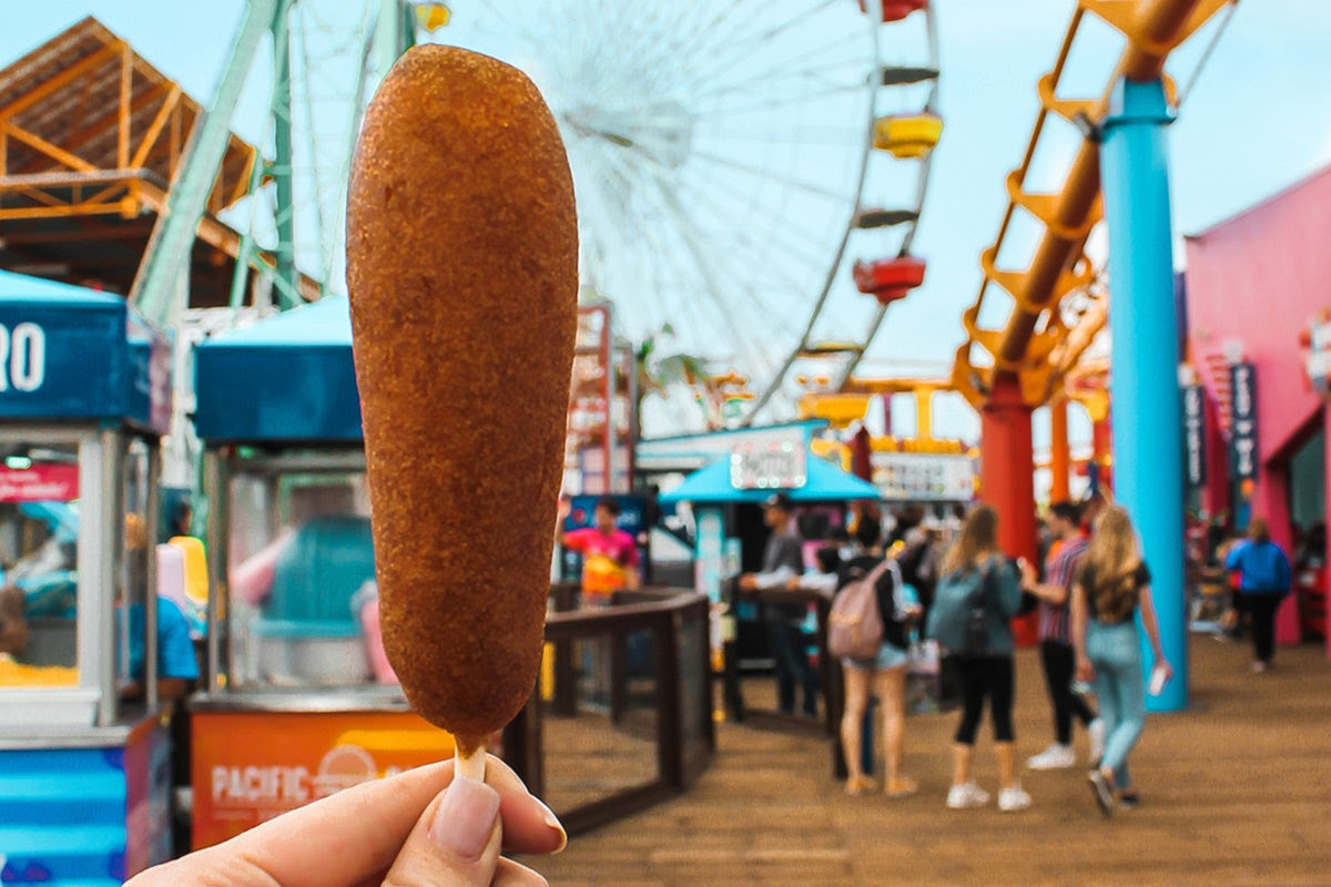 Hot Dog on a Stick by null