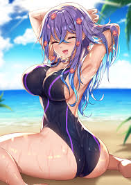 Hentai blondie in swimsuit jpg x Hentai swimsuit