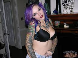 trueamateurmodels.com tattoo|Nude Tattooed Punk Rock Babe - Kandie Model From ...