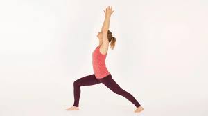 Warrior Pose (Virabhadrasana I) yoga pose