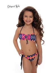 child kids bikini models|Hawaiian Kids Swimwear | The Hamptons - Girls Ruffle Bikini UPF 50+ – Kenny  Flowers
