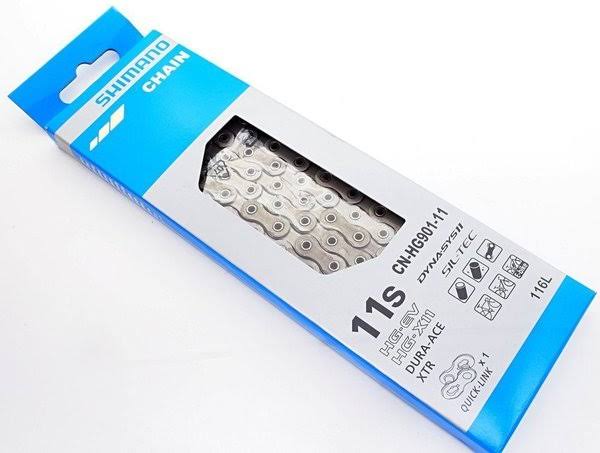 Shimano HG901 Quick Link Hyperglide Bicycle Chain - 11 Speed