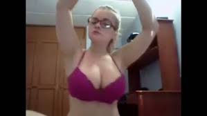 Young blonde with big boobs shows herself on webcam jpg x Webcam blonde boobs