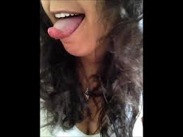 Jerking for her open mouth sex jpg x Sexy tongue