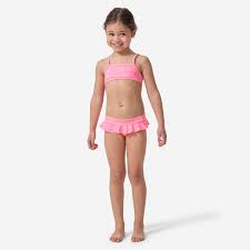 little girls bikini|ATOGUTA Little Girls Swimsuit Flower Dolphin Print Beach Ruffle Bikini Suit  Blue, Sizes 3T-10 - Walmart.com