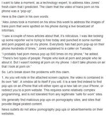 Alex jones watches tgirl porn jpg x Alex jones transgender
