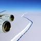 Delaware-sized iceberg about to split from Antarctic shelf 