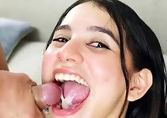 Amateur teen sucking dick swallowing cum jpg x Sucking and swallowing cum